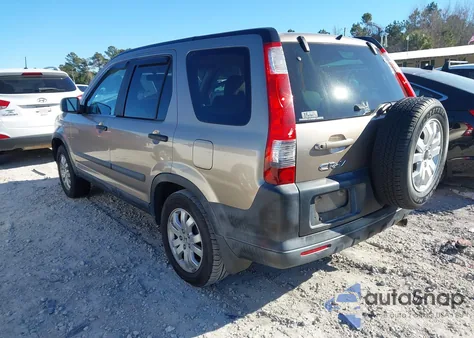 2006 Honda Cr-V Ex из США, поврежденный, VIN SHSRD788X6U411682